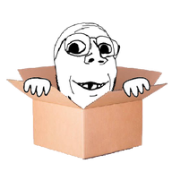 box deformed glasses hand smile soyjak stubble subvariant:emmanuel subvariant:wholesome_soyjak variant:gapejak // 391x385 // 79.9KB