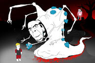 MASLACK art colorful crying evil gem hand hanging holding_gem holding_object looking_to_the_left monster nate question_mark scary smile subvariant:hornyson that_one_fucking_picture_of_nate_being_a_smug_little_bastard tongue tranny variant:cobson variant:gapejak variant:soyak white_skin yellow_teeth // 1200x800 // 433.5KB