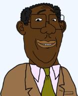 black_skin clothes eyebrows glasses hair lips necktie shaved smile suit variant:protestantjak // 726x888 // 22.9KB