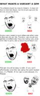 alternate coal gem infographic multiple_soyjaks text variant:angry_soyjak variant:chugsjak variant:cobson variant:hot_sauce variant:ignatius variant:its_out_get_in_here variant:jasonjak variant:norwegian variant:two_pointing_soyjaks // 1250x3000 // 871.0KB