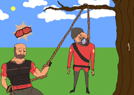 domination gary_schwartz hanging heavy heavy_(tf2) heavy_weapons_guy meta:op_is_a_shalala_for_not_adding_a_variant_tag_also_stop_deleting_this_tag_mustard rick_may soldier soldier_(team_fortress_2) soldier_(tf2) team_fortress_2 tree variant:bernd variant:chudjak // 2100x1500 // 210.0KB