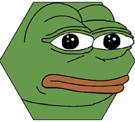 amphibian frog hexagon nas:pepe no_body pepe_the_frog // 720x651 // 24.2KB