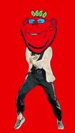 broot clothes dance full_body gangnam_style music music_sounds_better_with_you red_background red_skin smile suit variant:impish_soyak_ears video // 540x960, 33.3s // 3.8MB