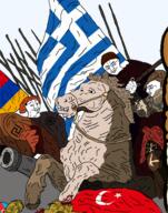 armenia army aryan azerbaijan blood flag:armenia flag:azerbaijan flag:greece flag:turkiye greece horse horseback_riding more ttd turkiye turknigger turkroach white_skin yellow_skin // 1142x1456 // 1.3MB