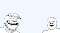 2soyjaks glasses open_mouth soyjak stubble variant:unknown // 1280x720 // 85.8KB