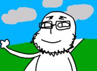 arm cloud glases grass jakworld sky stubble variant:gapejak // 720x530 // 97.4KB