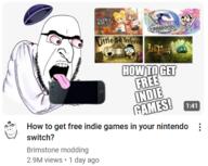 Brimstone_modding animal arm bald bbc beanie cat chicory_a_colorful_tale chimney closed_mouth clothes dog fire glasses goodbye_world hair hand happy_merchant hat jewish_nose judaism leg leos_fortune lips little_inferno mustache nintendo nintendo_switch open_mouth paintbrush queen_of_spades rabbit snout soyjak stubble subvariant:impish_meowjak teeth text thumbnail tongue tranny variant:cobson variant:impish_soyak_ears variant:soytan video_game white_skin youtube // 412x329 // 148.3KB