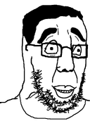 closed_mouth eyebrows lips relieved smile teeth thick_eyebrows variant:chudjak2 wholesome // 645x970 // 23.2KB