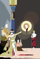 badge beheaded blood breasts classical_art_parody dancer ear feet_showing floating gold lyre multiple_soyjaks nate nipple pointing punisher_face robe shirtless soy soylent soylent_(banana) soylent_(cacao) soylent_(creamy_chocolate) soylent_(mint_chocolate) soylent_(strawberry) sword variant:cobson variant:markiplier_soyjak variant:soyak variant:soytan variant:vlodson // 1684x2500 // 178.5KB