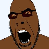 bbq_sauce brown_skin glasses meta:namefags mouth_open variant:cobson // 721x720 // 34.2KB