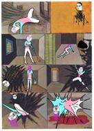 blood comic dino_buzzati meta:tagme monster multiple_soyjaks purple_hair subvariant:chudjak_front subvariant:scholar the_morning_visitor tranny variant:bernd variant:chudjak variant:gapejak // 1966x2748 // 5.2MB