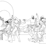 arm barneyfag bottle classical_art_parody clothes crying don_turtelli full_body glasses greece hair hand hat holding_bottle holding_soylent leg multiple_soyjaks mustache open_mouth philosophy plastic_bottle pointing robe socrates soy soyjak soylent soylent_bottle stubble top_hat variant:soycrates // 3896x2559 // 512.3KB