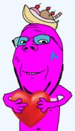 arch_linux developer food fruit heart holding_heart ice_cream quote_(user) subvariant:wholesome_soyjak variant:gapejak // 676x1181 // 150.0KB
