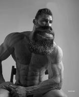 big_mouth giga gigachad grayscale microcephaly mouth nas:gigachad small_head