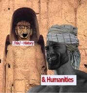 4chan afghan afghanistan bloodshot_eyes buddha buddhism country crying glasses his_(4chan) history irl_background nas:gigachad objectsoy open_mouth soyjak statue stubble taliban variant:soyak // 1106x1188 // 1.4MB