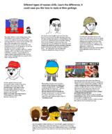 2soyjaks angry asian bindi black_skin bloodshot_eyes brown_skin cap clothes communism coomer crying falseflag flag glasses hair hammer_and_sickle hat helmet hindu historylegends indian maga meta:tagme military negro open_mouth russia russo_ukrainian_war shill small_eyes sombrero soviet_union soyjak ssh ssh-36 stubble third_world turban ukraine variant:chudjak variant:soyak variant:wojak vatnik wordswordswords yellow_skin yellow_teeth youtube // 1360x1621 // 678.8KB
