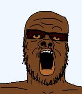 bbq_sauce brown_skin glasses meta:namefags mouth_open variant:a24_slowburn_soyjak // 454x520 // 8.6KB