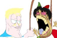 argentina aryan bloodshot_eyes brown_skin chad crying curly_hair flag flag:argentina flag:italy holding_object holding_rope italy lynching mymy ongezellig open_mouth peppino_spaghetti pink_skin pizza_tower rope smug tongue tranny variant:bernd variant:chudjak yellow_teeth // 1092x720 // 198.4KB