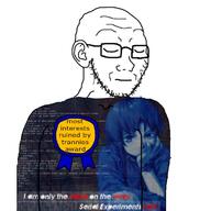 anime award closed_eyes closed_mouth clothes ear fan its_over lain most_interests_ruined_by_trannies_award serial_experiments_lain text tranny variant:soyak wallpaper // 720x720 // 191.4KB