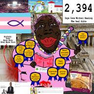 atheism award bible bloodshot_eyes christianity closed_mouth crying degenerate islam jesus makeup megachurch meta:tagme mouth mudslime onesie open_mouth pedophile phone pink porn rope satanism soyjak suicide thumbnail tongue variant:bernd // 1024x1024 // 740.2KB