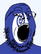 flag flag:ibaraki glasses ibaraki japan open_mouth soyjak stubble teeth todofuken transparent_background variant:gapejak // 600x800 // 43.9KB