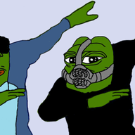 amphibian bane baneposting dab dance frog mask nas:bane nas:pepe pepe pepe_the_frog smug // 680x339 // 255.3KB