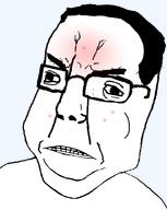 acne angry fat glasses meta:not_a_fucking_duplicate series:fusionjaks subvariant:scholar subvariant:scholarchud thick_eyebrows variant:chudjak variant:gapejak // 1100x1382 // 167.6KB