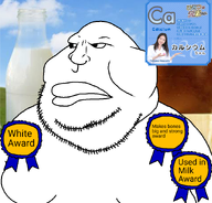 award calcium cheese cloud grass japanese_text milk series:elemental_mutts sky variant:meximutt white white_skin // 888x849 // 387.0KB