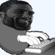 animated bean_body cartoon_gloves ext=gif glove gray_skin hand keyboard nas:gigachad no_body typing // 112x112 // 12.2KB