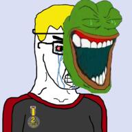 Op_is_an_ARYAN_BEAST_for_not_taging_his_own_posts award crying frog mask nate pepe pepelaugh variant:chudjak // 1000x994 // 442.2KB