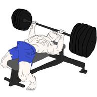 arm buff full_body glasses hand holding_object leg lifting shorts smile soyjak stubble subvariant:wholesome_soyjak variant:gapejak weightlifting // 4000x4000 // 387.0KB