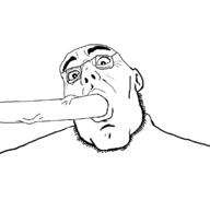 blowjob glasses nsfw penis soyjak stubble variant:acejak // 1134x1080 // 126.2KB