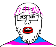 glasses open_mouth soyboy stubble teeth variant:goldenjak wrinkles // 479x401 // 5.3KB