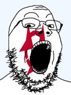 flag flag:oita glasses hair japan oita open_mouth soyjak stubble teeth todofuken transparent_background variant:gapejak // 600x800 // 39.5KB