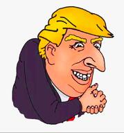 arm beard big_nose blond clothes donald_trump evil hand happy_merchant jewish_nose jews judaism kike kike_nose meta:not_oc nas:merchant rubbing_hands suit // 613x657 // 316.3KB