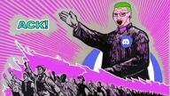 badge china chinese_communist_party discord drawn_background groomer lgbt pooner poster text tranny trans variant:soyak // 2560x1440 // 2.9MB