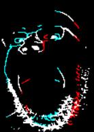 4-color animated black_background ext=gif gape overlay photoshop soyjak tikjak tiktok // 110x153 // 1.1KB