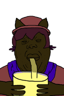 closed_eyes drinking drinking_piss fat fetish jimbo_(namefag) jimbrap jimbraphog meta:namefags nigger niko_(oneshot) piss shitskin urine variant:alicia xe_really_does_this // 590x884 // 17.7KB