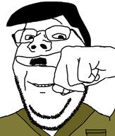 adolf_hitler albert albert_(user) finger_over_mouth meta:tagme mustache subvariant:wholesome_soyjak variant:gapejak // 677x799 // 40.2KB