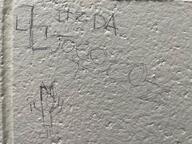 angry artist:marioman7890 bathroom brick glasses hair irl irl_background irl_soy jews open_mouth redraw school screaming soyteen swastika text thin traditional_media variant:chudjak // 2100x1576 // 861.4KB