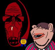 2soyjaks award clothes ear earthbound giygas glasses most_obsessed_faggot_award obsessed_faggot pokey_minch stubble subvariant:euromutt subvariant:impish_amerimutt variant:impish_soyak_ears variant:markiplier_soyjak video_game // 660x602 // 132.8KB