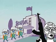 4soyjaks angry backpack binky cartoon columbine ear fairly_odd_parents flag glasses gun nickelodeon open_mouth school school_shooter stubble variant:sidjak // 738x554 // 101.6KB