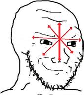 chaos chaos_cultist chaos_star facial_mark smug variant:soyak warhammer // 367x415 // 35.5KB