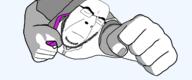 closed_eyes closed_mouth clothes fist frown glasses soyjak stubble variant:cobson wreck_it_ralph // 1280x532 // 172.7KB
