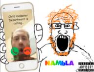 frank_jameson iphone martymoosemilitia meta:tagme nambla parental_advisory prank red_hair subvariant:phoneplier variant:markiplier_soyjak // 1034x786 // 811.1KB