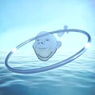 3d blue head multiple_soyjaks no_eyebrows sea smile variant:impish water // 1920x1920 // 4.3MB