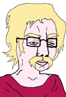 aryan blond blue_eyes glasses hair moustache subvariant:chudjeet variant:chudjak white_skin // 500x734 // 16.6KB