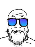 calm glasses gradient grin shades smile sunglasses variant:markiplier_soyjak // 600x800 // 18.6KB
