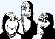 3soyjaks biting_lip evil ominous rape series:trios_&_duos shadow smile subvariant:longplier template transparent_background trend:soyjak_trio variant:gapejak variant:markiplier_soyjak variant:tony_soprano_soyjak white_skin // 2662x1868 // 84.8KB