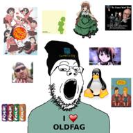 anime azumanga_daioh beanie beavis_and_butthead cartoon clothes fedsmoker glasses gmod goreshit hat heart i_love iwakura_lain linux music oldfag open_mouth rozen_maiden serial_experiments_lain soyjak stubble templeos variant:gapejak // 1800x1800 // 1.7MB
